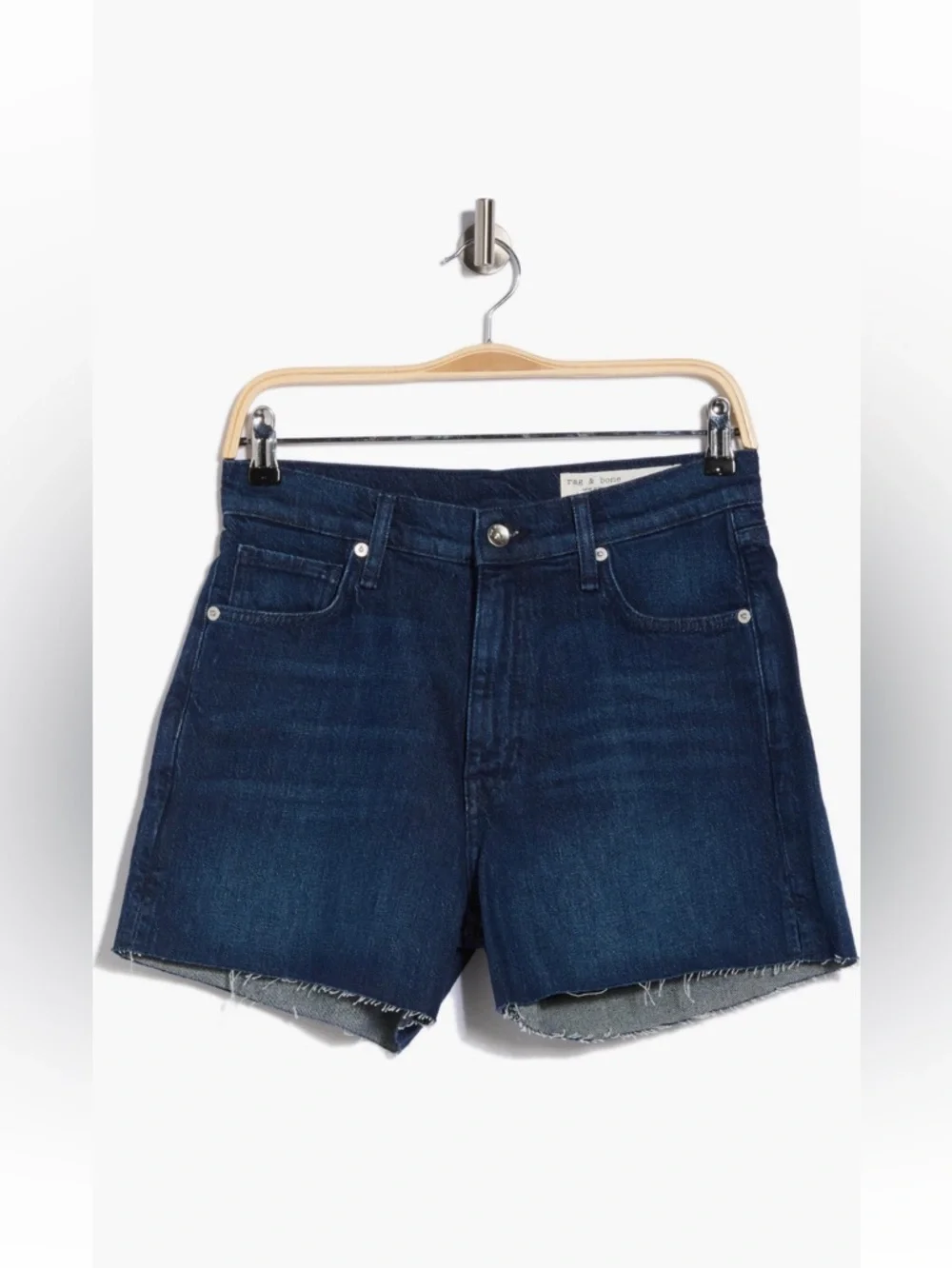 Rag & Bone Retro Cut Off Denim Shorts, 26 NWT - Picture 3 of 9